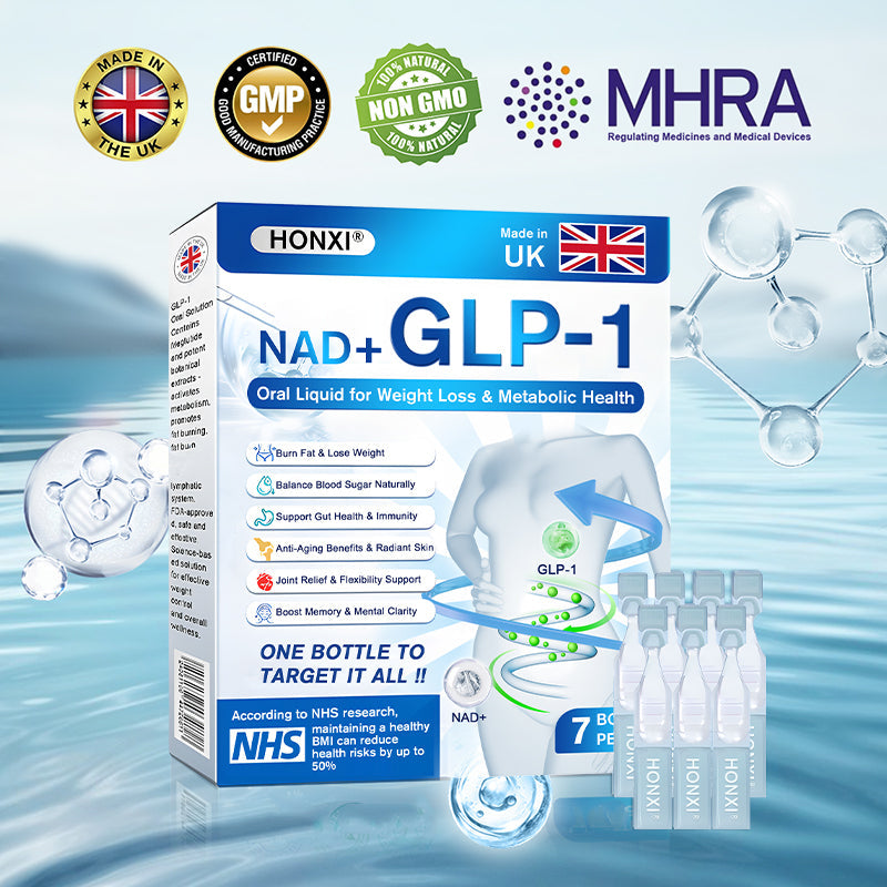NHS🇬🇧 Officially Authorized Exclusive Edition | HONXI® ⚡𝐆𝐋𝐏-𝟏 & 𝐍𝐀𝐃+ 𝐎𝐫𝐚𝐥 𝐒𝐨𝐥𝐮𝐭𝐢𝐨𝐧 ⚡For Weight, Heart, Blood Sugar, Sleep Apnea, Joint Issues & More🌿