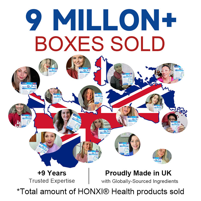 NHS🇬🇧 Officially Authorized Exclusive Edition | HONXI® ⚡𝐆𝐋𝐏-𝟏 & 𝐍𝐀𝐃+ 𝐎𝐫𝐚𝐥 𝐒𝐨𝐥𝐮𝐭𝐢𝐨𝐧 ⚡For Weight, Heart, Blood Sugar, Sleep Apnea, Joint Issues & More🌿