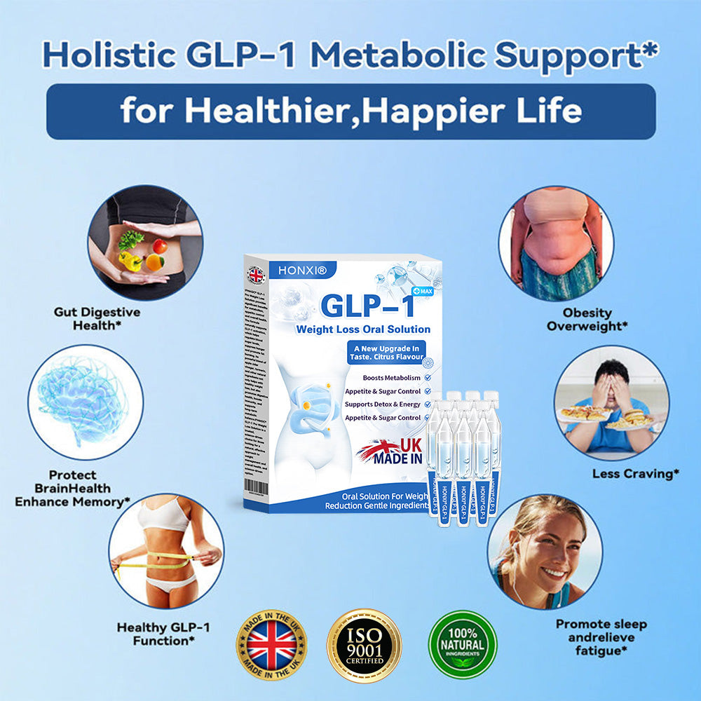 Honxi® ⚡⚡GLP-1 Max Weight Loss Oral Solution ✅See results in 7 days 👩‍⚕️Suitable for obesity, cardiovascular diseases, diabetes, sleep apnea, high cholesterol and blood lipids, joint problems, and various other conditions🚀