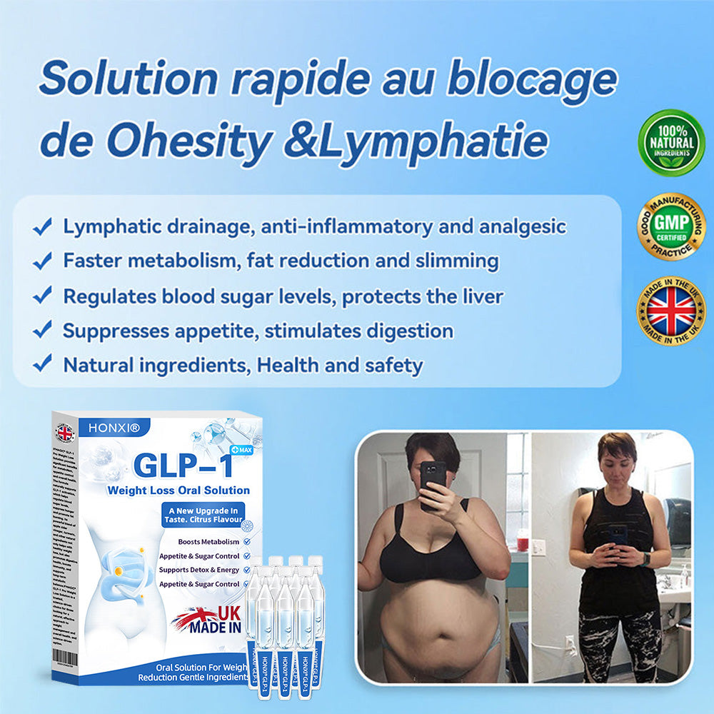Honxi® ⚡⚡GLP-1 Max Weight Loss Oral Solution ✅See results in 7 days 👩‍⚕️Suitable for obesity, cardiovascular diseases, diabetes, sleep apnea, high cholesterol and blood lipids, joint problems, and various other conditions🚀