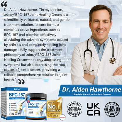 Lotmay® BPC-157 Joint Therapy Cream ⚡For Treats Arthritis, Neuropathy, Rheumatism, Sports Injuries & More