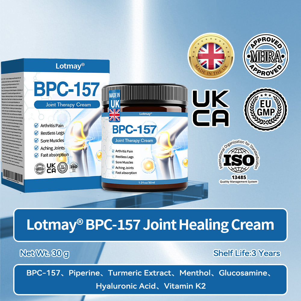 Lotmay® BPC-157 Joint Therapy Cream ⚡For Treats Arthritis, Neuropathy, Rheumatism, Sports Injuries & More