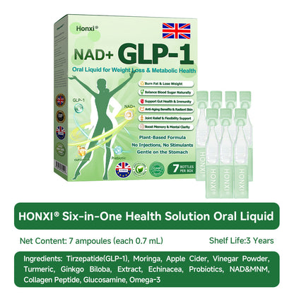 𝑶𝒇𝒇𝒊𝒄𝒊𝒂𝒍 𝑺𝒕𝒐𝒓𝒆 | Honxi® GLP-1 + NAD+ Oral Liquid for Weight Loss & Metabolic Health - 𝐉𝐮𝐬𝐭 𝐨𝐧𝐜𝐞 𝐚 𝐝𝐚𝐲, 𝐯𝐢𝐬𝐢𝐛𝐥𝐞 𝐜𝐡𝐚𝐧𝐠𝐞𝐬 𝐢𝐧 𝟕 𝐝𝐚𝐲𝐬 ✅𝐅𝐨𝐫 𝐨𝐛𝐞𝐬𝐢𝐭𝐲, 𝐜𝐚𝐫𝐝𝐢𝐨𝐯𝐚𝐬𝐜𝐮𝐥𝐚𝐫 𝐡𝐞𝐚𝐥𝐭𝐡, 𝐝𝐢𝐚𝐛𝐞𝐭𝐞𝐬, 𝐬𝐥𝐞𝐞𝐩 𝐚𝐩𝐧𝐞𝐚, 𝐆𝐮𝐭 𝐇𝐞𝐚𝐥𝐭𝐡, 𝐣𝐨𝐢𝐧𝐭 𝐢𝐬𝐬𝐮𝐞𝐬, 𝐚𝐧𝐝 𝐦𝐨𝐫𝐞