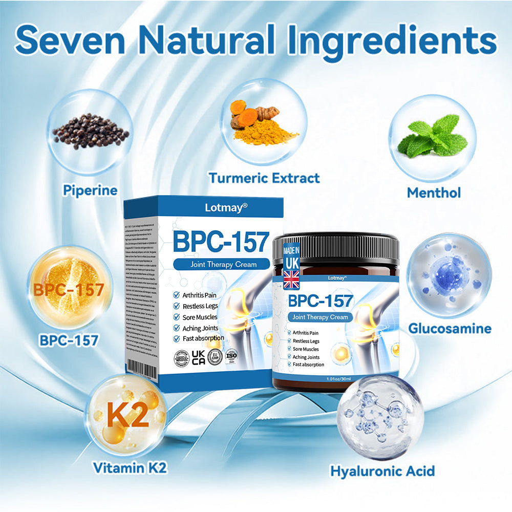 Lotmay® BPC-157 Joint Therapy Cream ⚡For Treats Arthritis, Neuropathy, Rheumatism, Sports Injuries & More